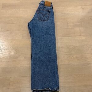 Levi's Low and Loose, low rise Classic Indigo Jeans